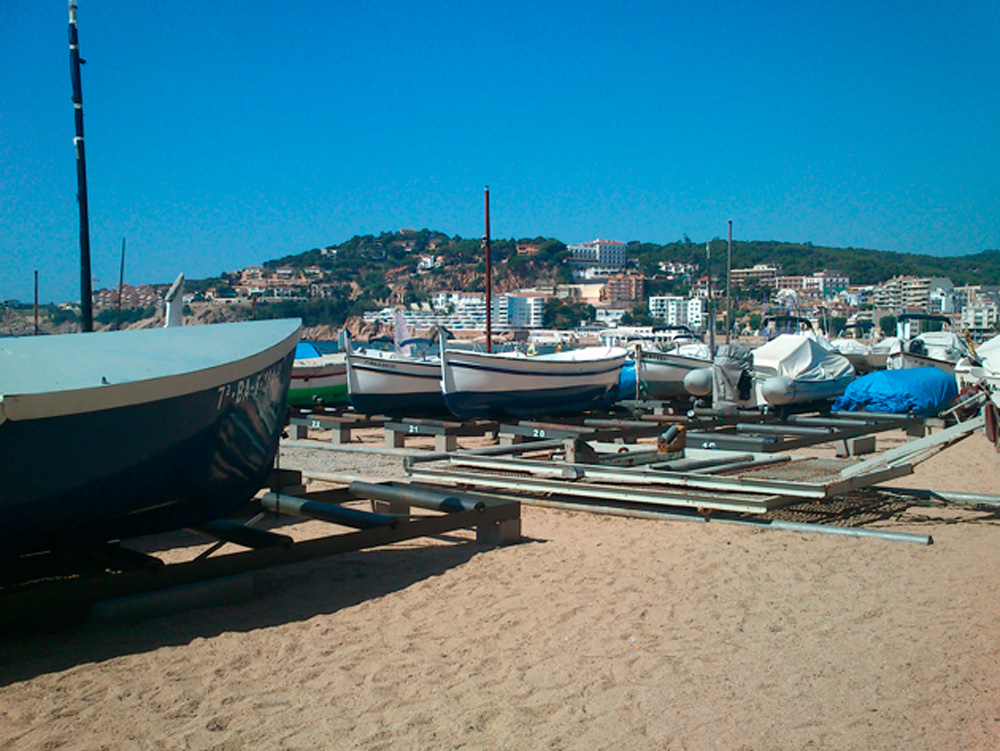 Autor: Sóc Sant Feliu de Guíxols. Platja de Sant Feliu de Guíxols (2012).