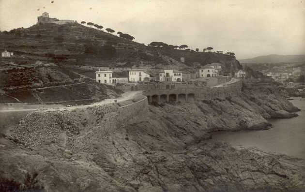 Xalets de Sant Elm cap al 1931 AMSFG. Col·lecció Espuña-Ibáñez (Autor desconegut)