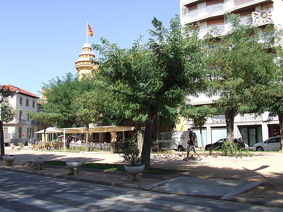 Vista del Passeig dels Guíxols, 2012 Sóc Sant Feliu de Guíxols - Autor: Mercè Pérez Espinar