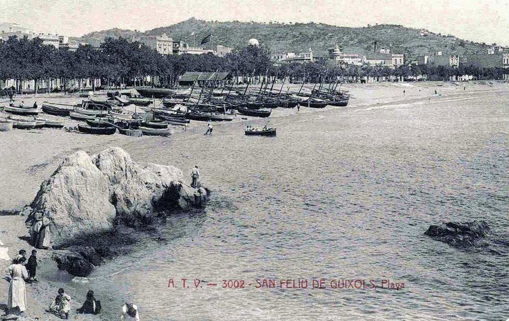 Racó de Garbí cap al 1900 AMSFG. Col·lecció Municipal d’Imatges (Editor: Àngel Toldrà)