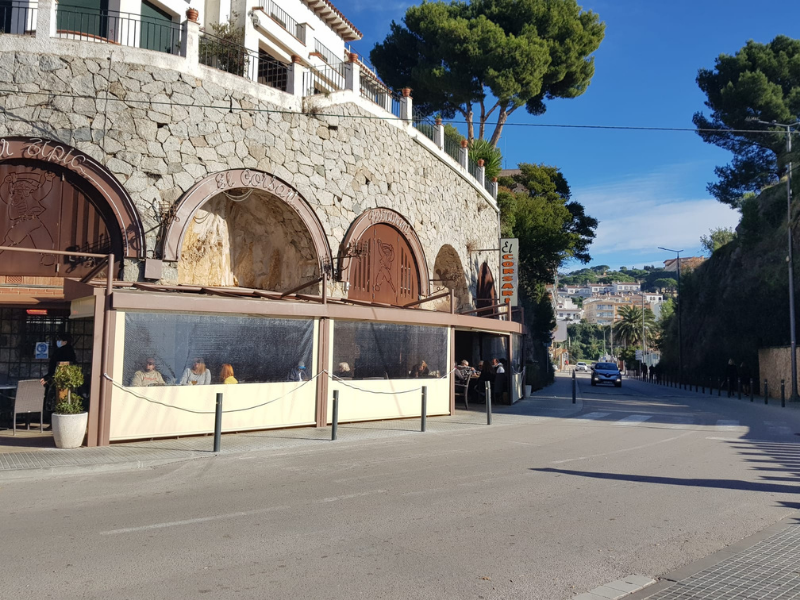 Carrer de Colom. Sant Feliu de Guíxols. 2020.