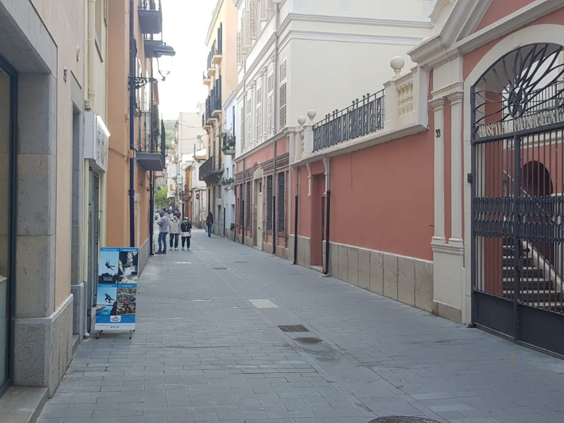 Carrer Hospital. Sant Feliu de Guíxols. 2020.