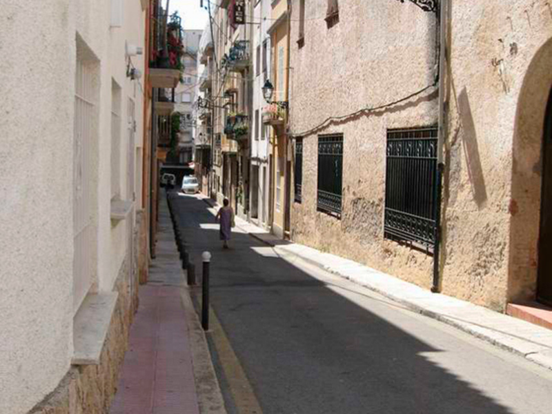 Carrer de la Penitència. Sant Feliu de Guíxols.