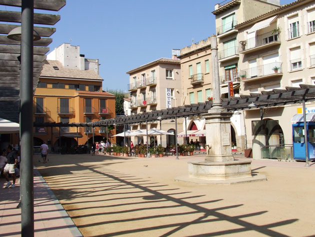 placa mercat01 - Sóc Sant Feliu de Guíxols