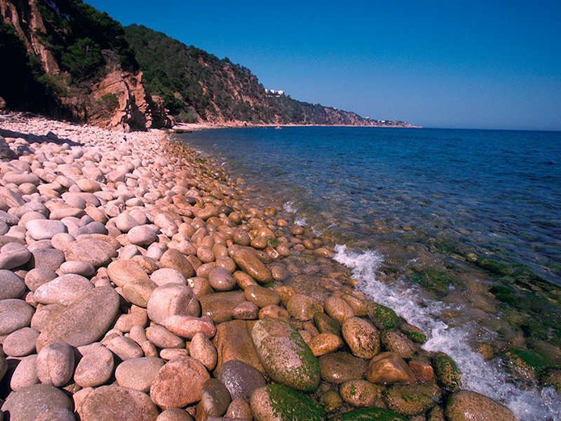 Platja de Can Dell. Sant Feliu de Guíxols.