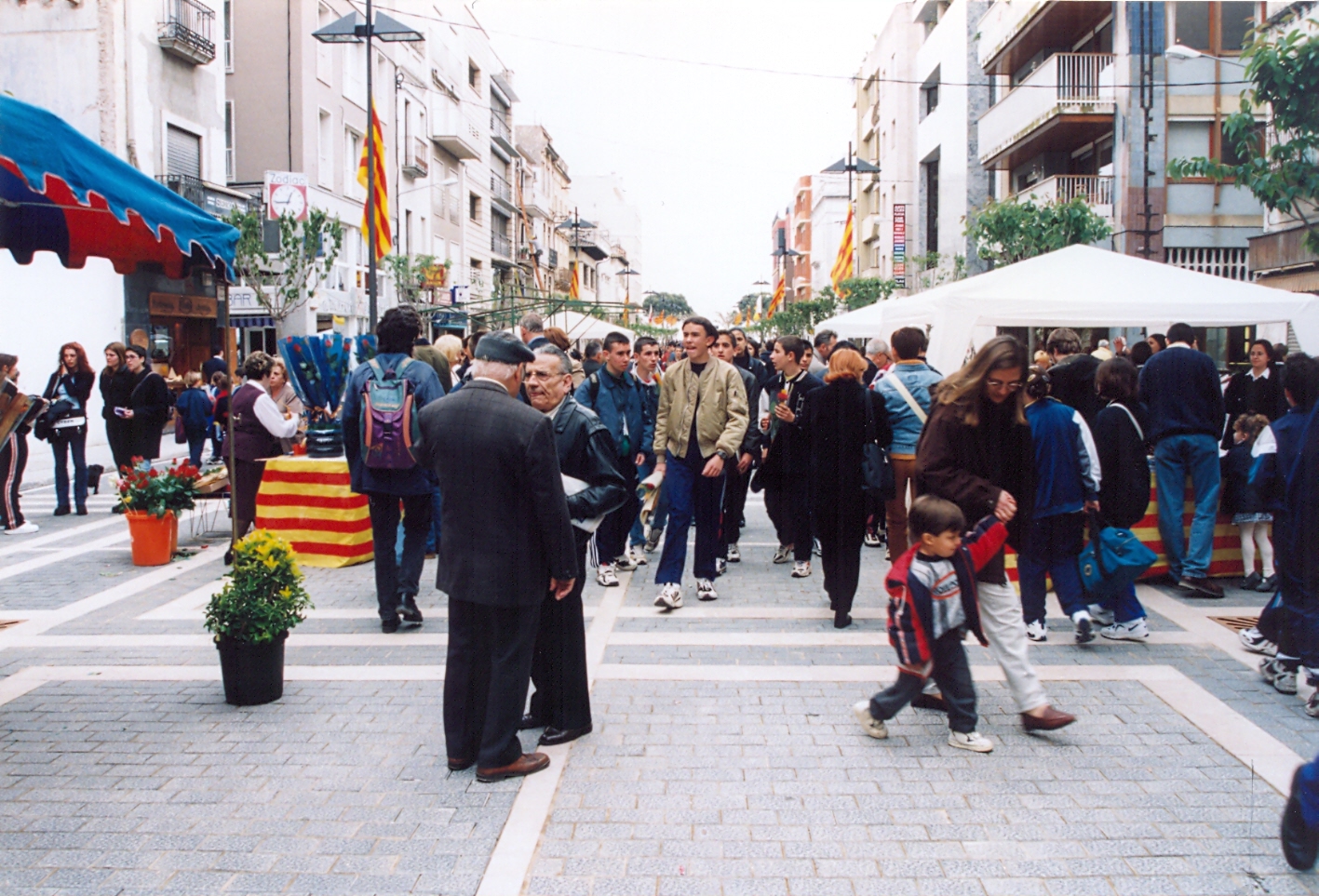 Vista de la rambla Vidal per Sant Jordi, 1998 AMSFG. Col·lecció Municipal d’Imatges (Autor desconegut)