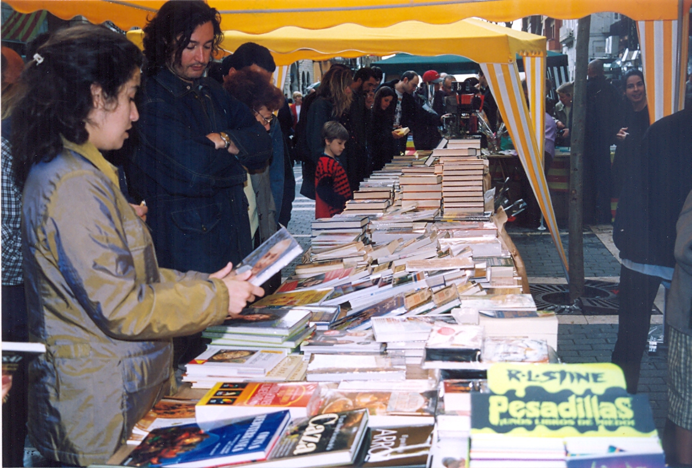 Vista de la rambla Vidal per Sant Jordi, als anys 90 AMSFG. Col·lecció Municipal d’Imatges (Autor: Xavier Colomer-Ribot)